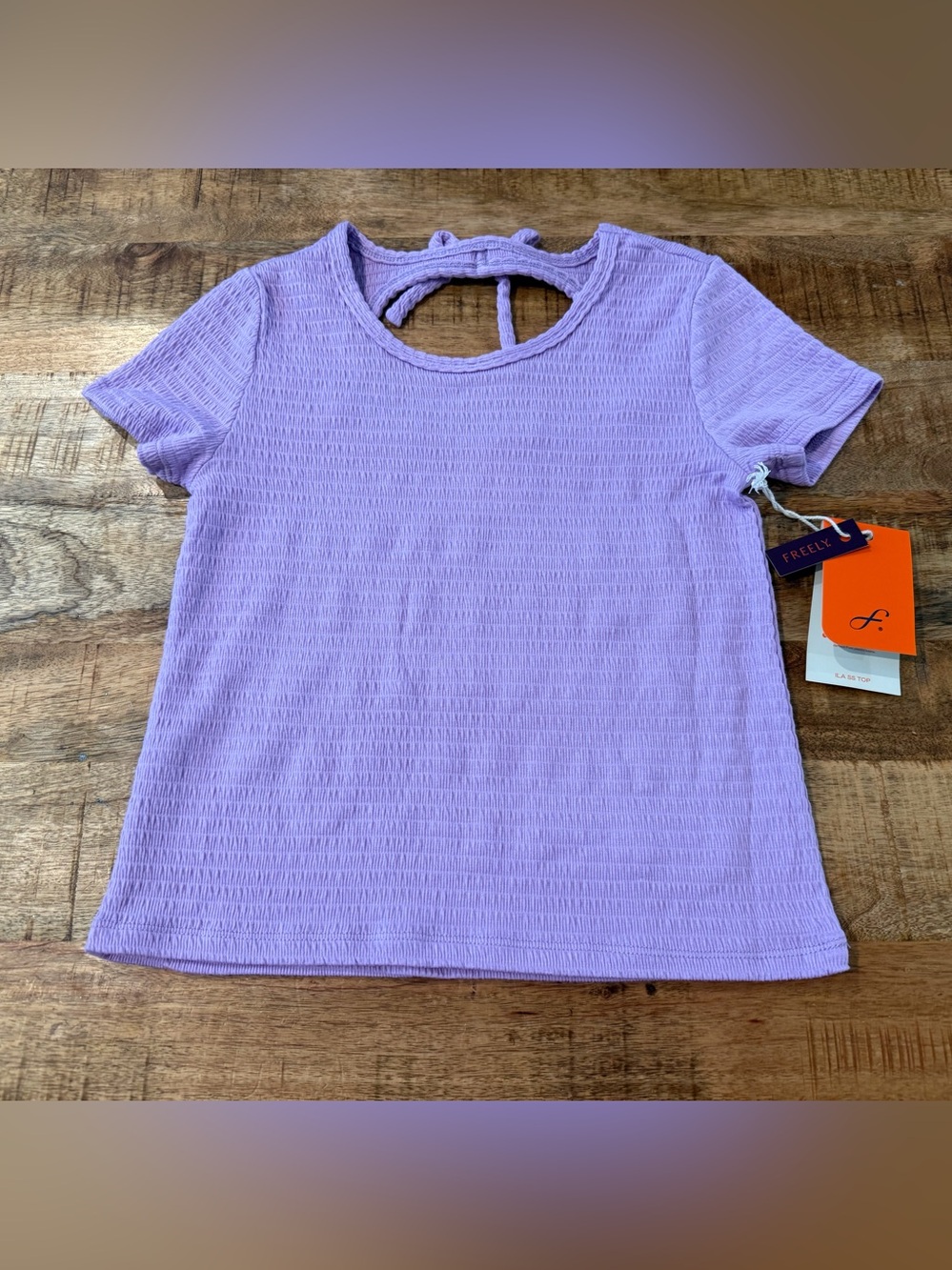 Freely Ila Short Sleeve Top Size Medium NWT